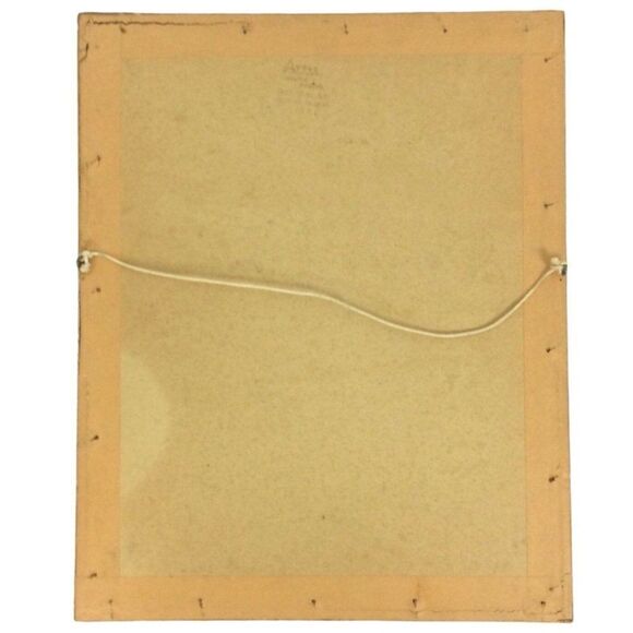 Frances Hook All American Boy Series Hat Print Northern Tissue Framed Vtg 50s - Picture 2 of 7